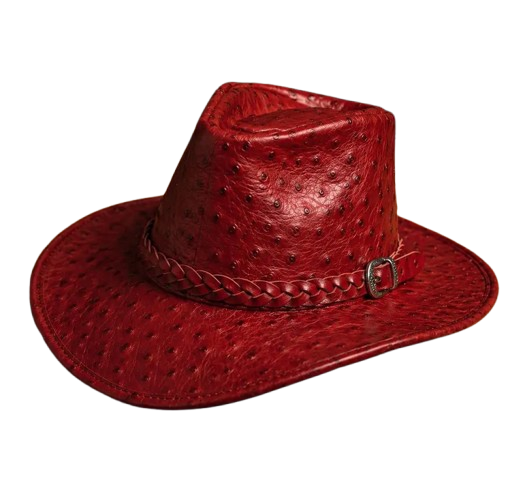 Red Western Cowboy Hat