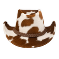 Cow Print Cowboy Hat
